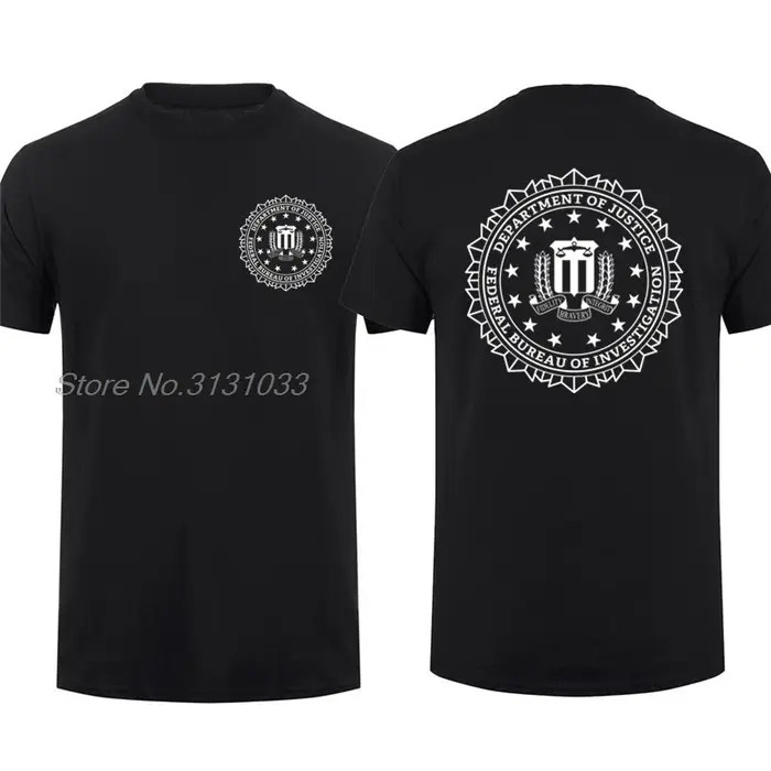 FBI T-shirt homme Cool états-unis