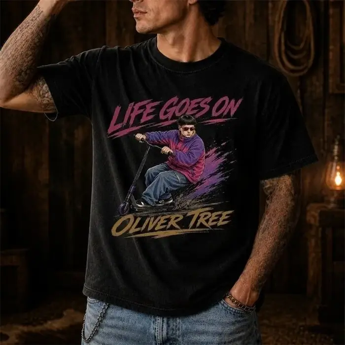 Oliver Tree Merch T-shirt à manches courtes pour hommes