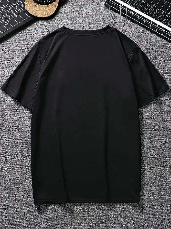 T-shirt d'été 100% coton pour hommes