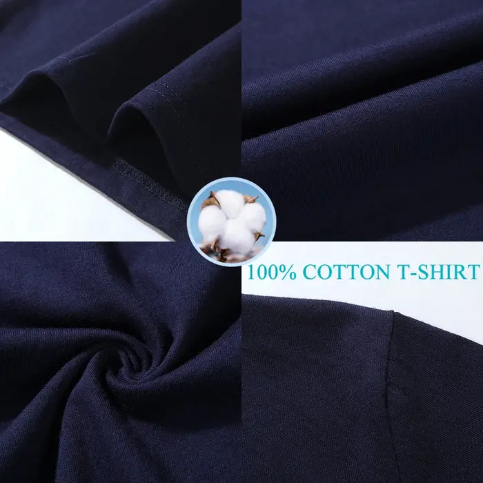 T-shirts en coton pour hommes