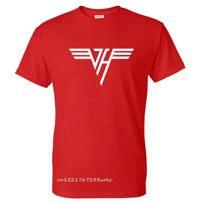 Van Halen T-Shirt imprimé hommes décontracté Streetwear groupe de Rock