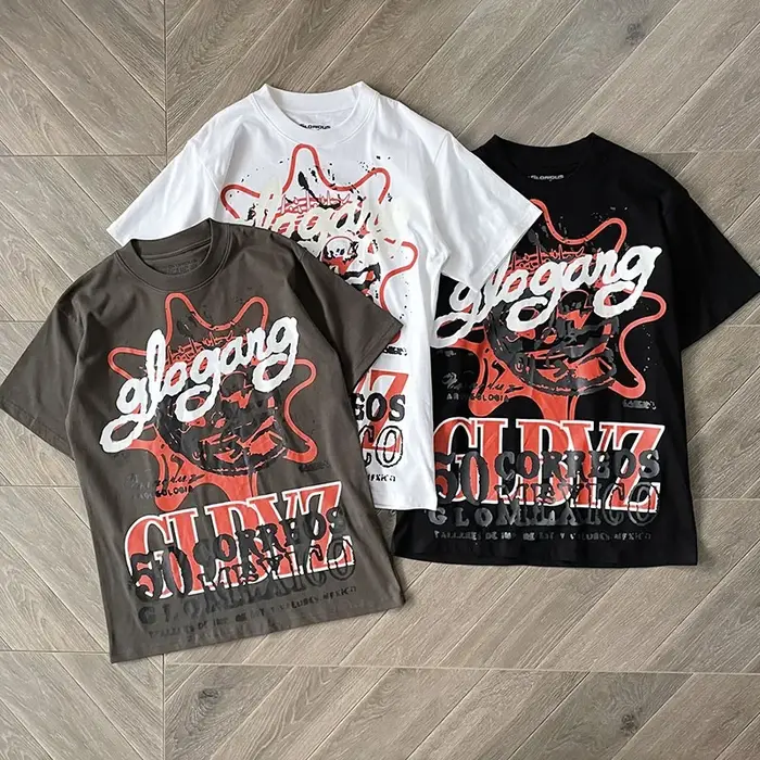 T-shirt à manches courtes en coton pour hommes et femmes