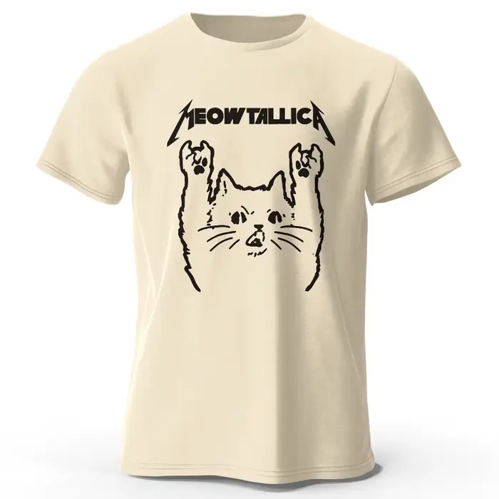 Chibi Cat Anime imprimé 100% coton T-Shirt