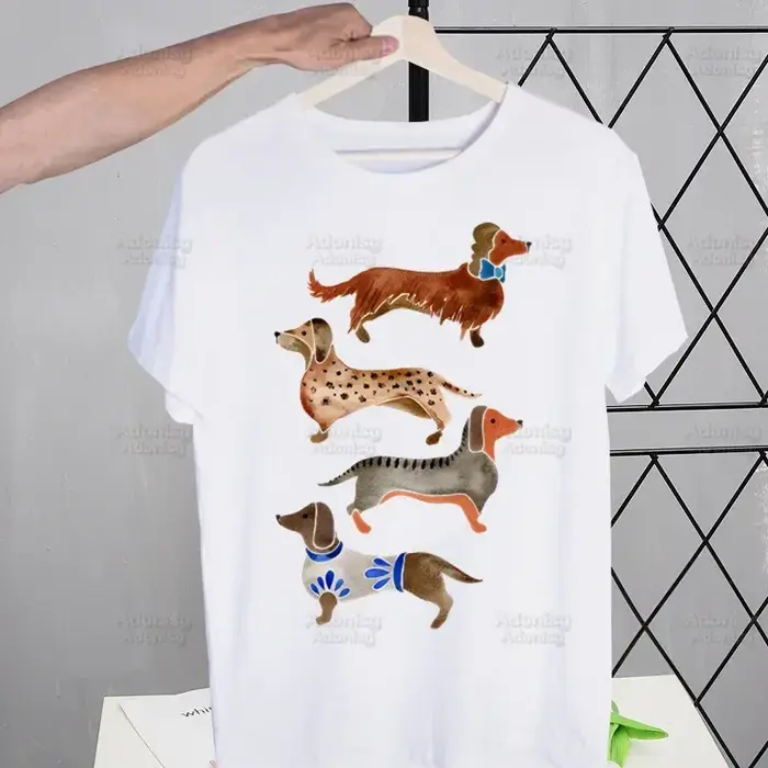 Anatomie teckel chien je fais ce que je veux t-shirt hommes rétro lavé hauts T-shirts Harajuku