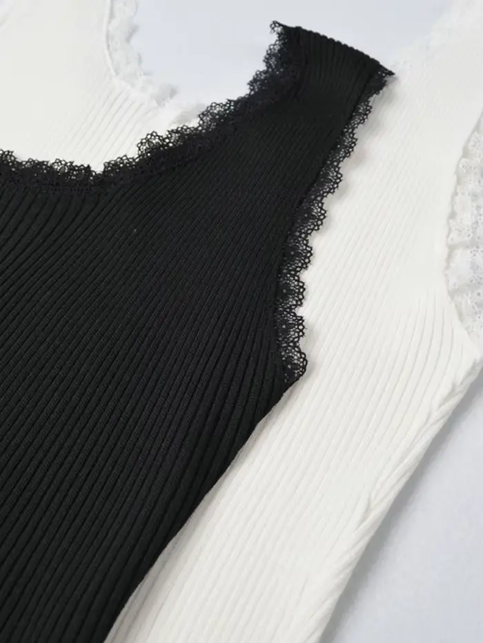 Débardeur sexy à lacets pour femmes