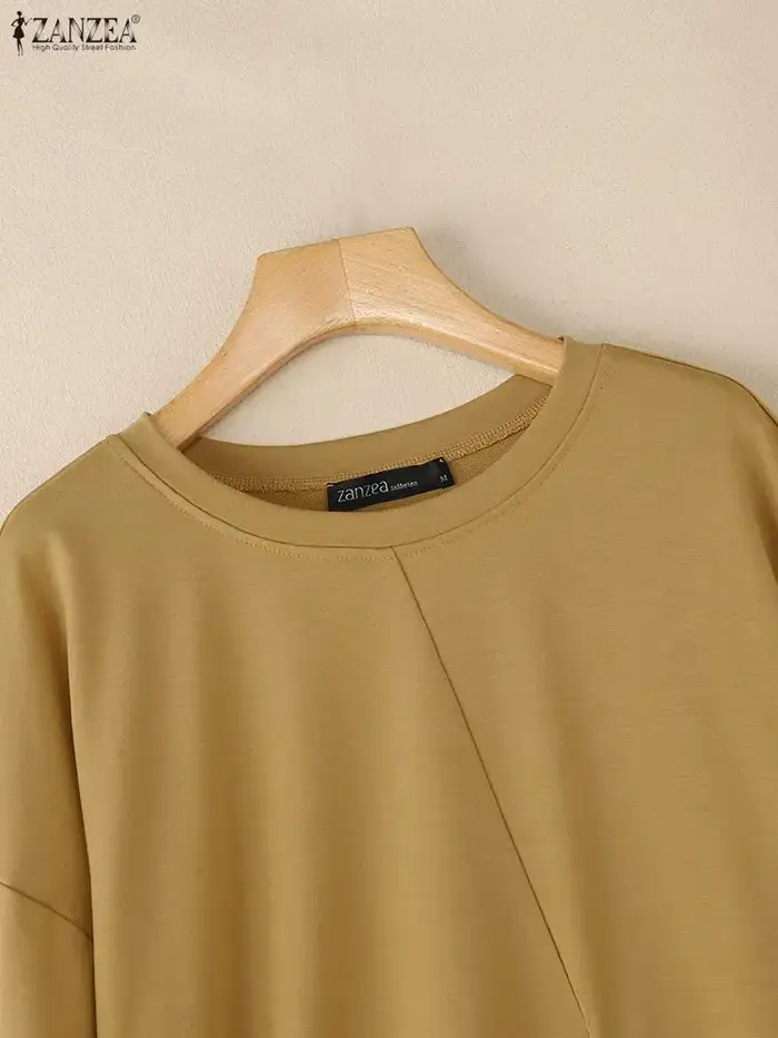 ZANZEA T-Shirts surdimensionnés pour femmes