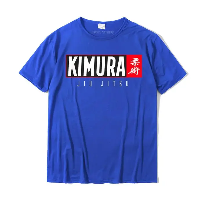 Kimura - T-shirt Jiu Jitsu - BJJ - T-shirts d'arts martiaux brésiliens avec design graphique en coton pour hommes