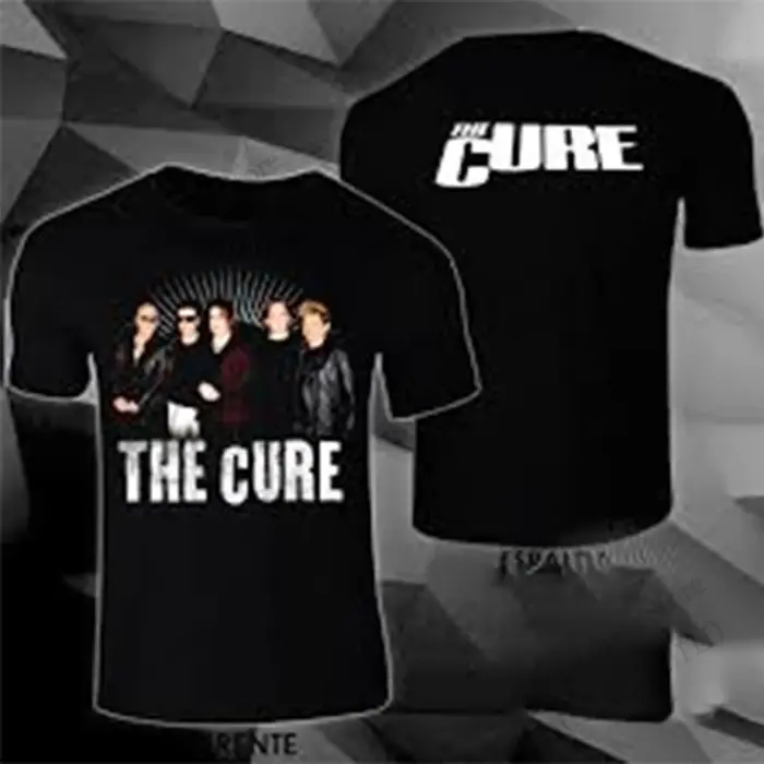 Nouveau T-shirt imprimé 3D du groupe rock The Cure Tour
