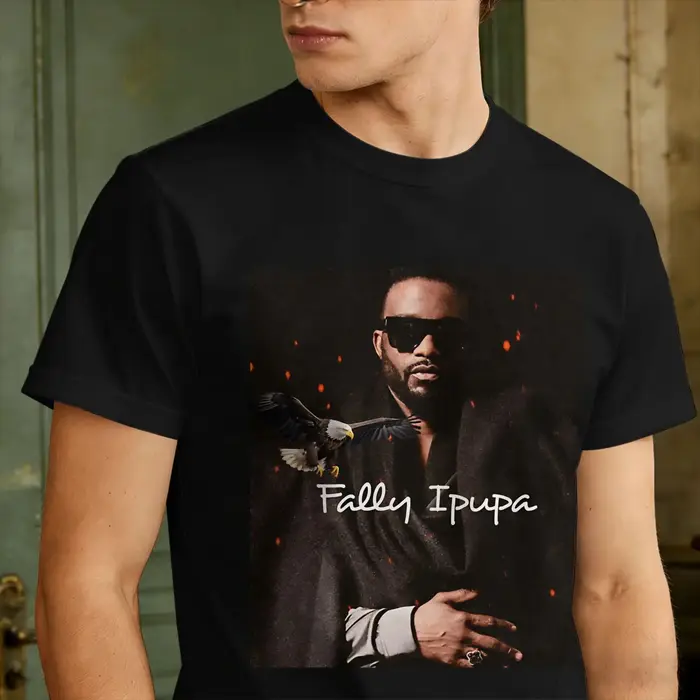 T-Shirt Vintage Beach Fally Ipupa Aigle