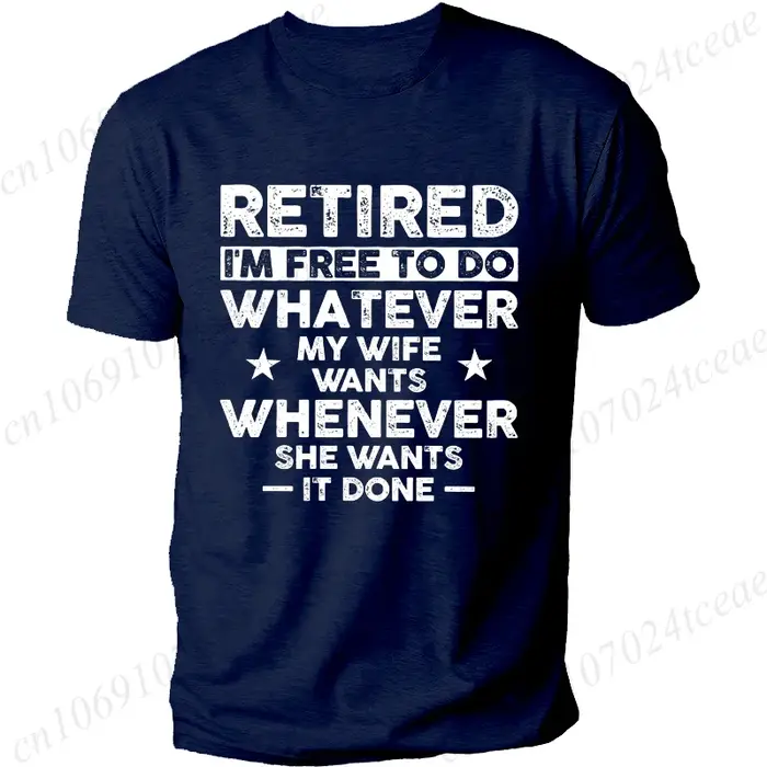 T-shirt de retraite drôle pour hommes