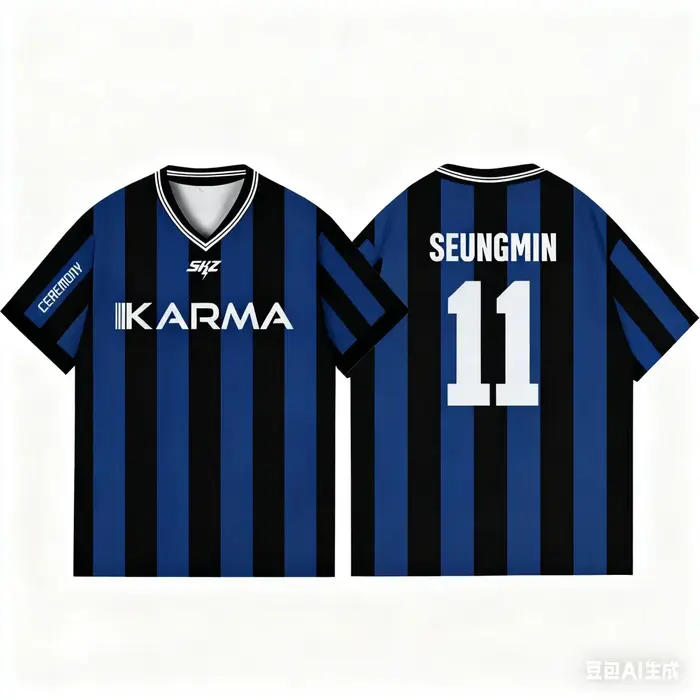 T-shirt graphique Kpop KARMA pour hommes et femmes