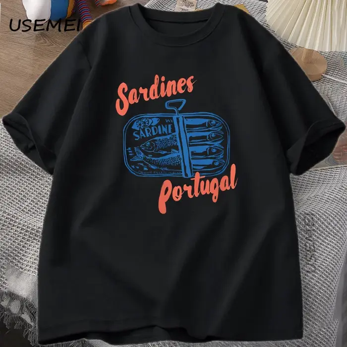 Sardines poisson étamé T-Shirt Portugal