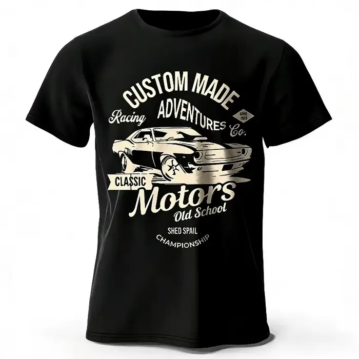 T-shirt pour homme 100% coton