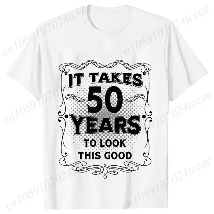 T-shirt drôle du 50e anniversaire pour hommes