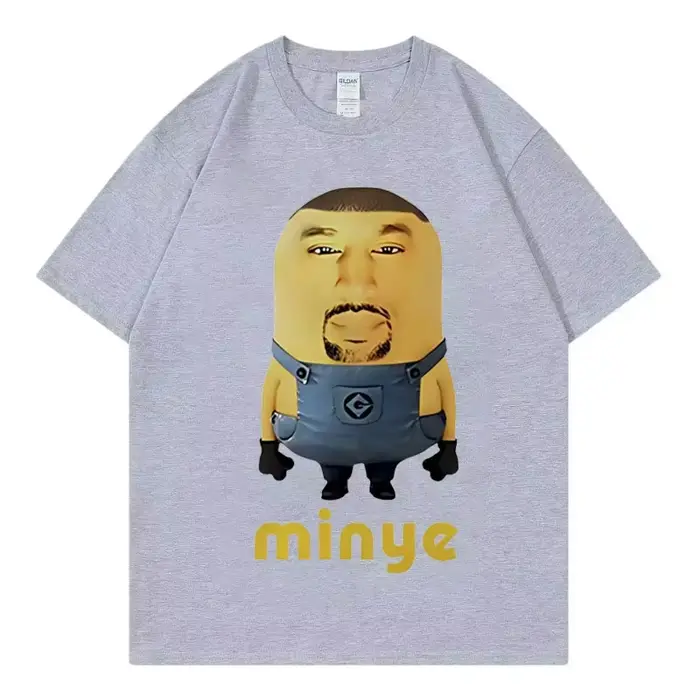 Minye Funny Meme Graphic T-shirts Fashion Hip Hop Clothing T-shirt Hommes et Femmes