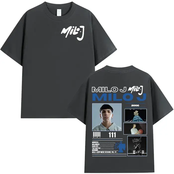 Rappeur Milo J 111 166 Album T-shirt hommes femmes mode Hip Hop