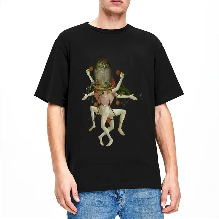 T-Shirt d'été en coton à col rond
