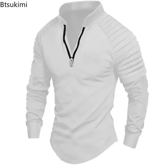 Polo à manches longues pour hommes