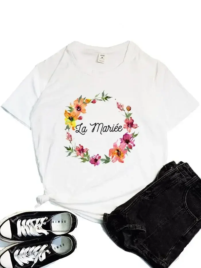 T-shirt Team Bride pour Femme