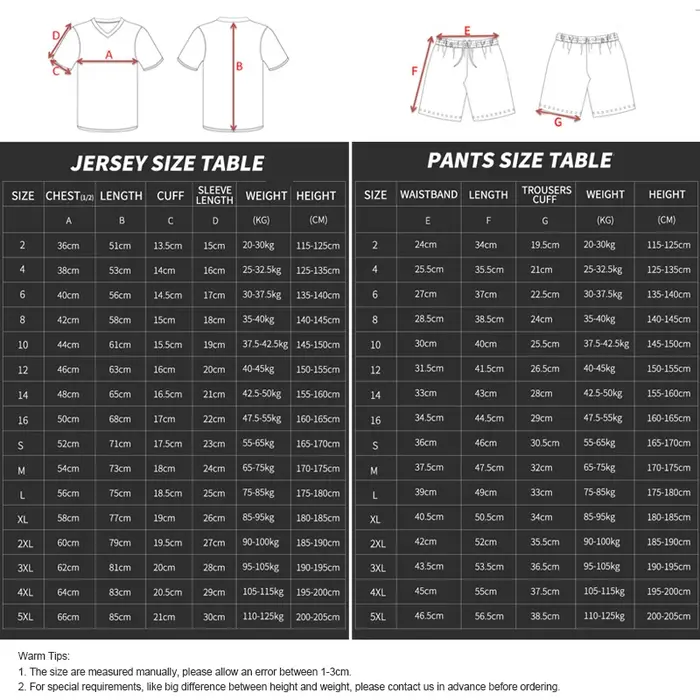 Maillot de Football personnalisé avec impression par Sublimation