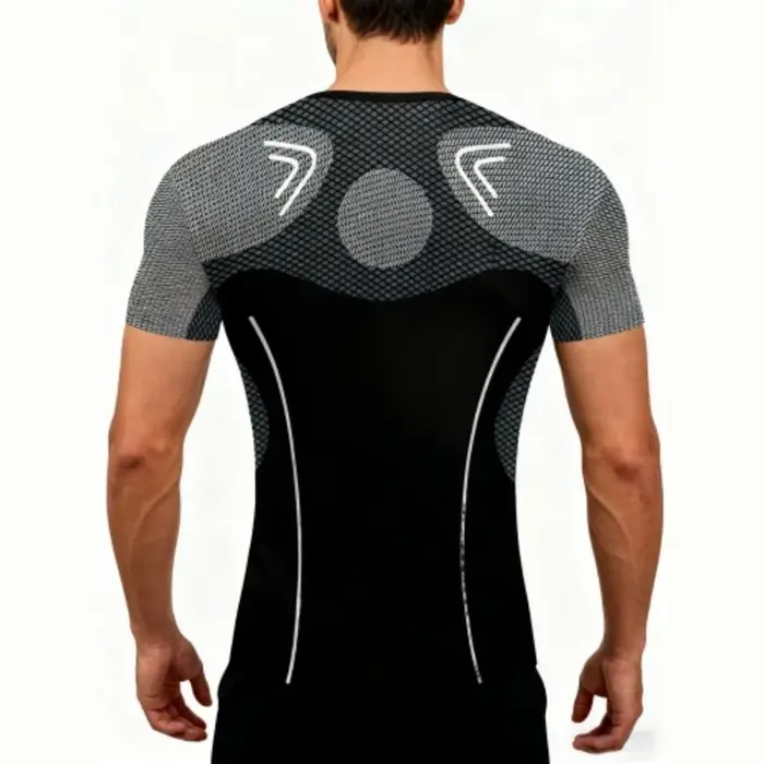 T-shirt de compression Iron Man Arc Reactor pour homme