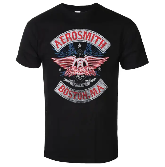 T-shirt unisexe en coton avec motif Aerosmith, manches courtes, tendance, de marque, de luxe, décont