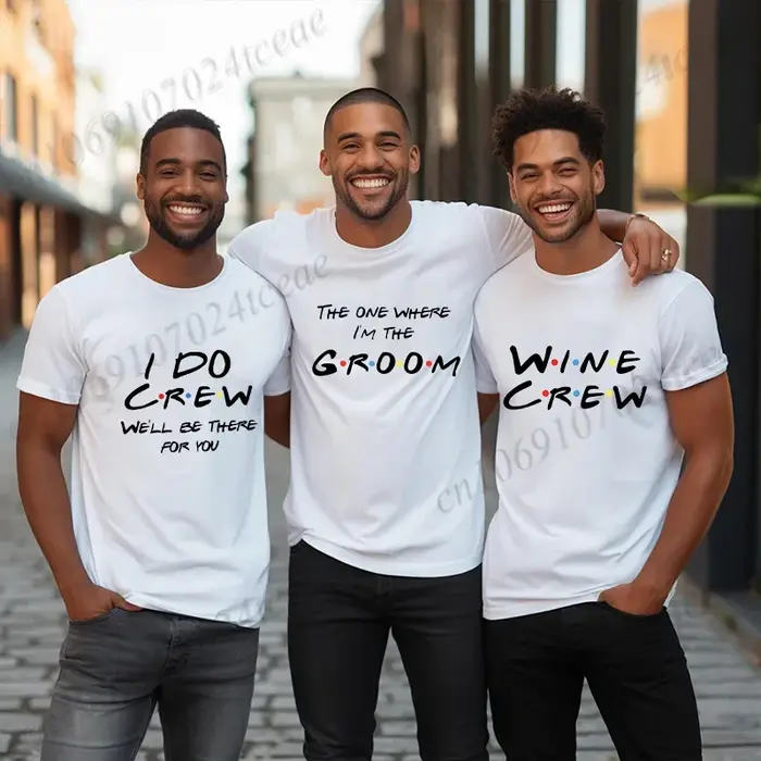 T-shirt Team Groom Squad Best Man
