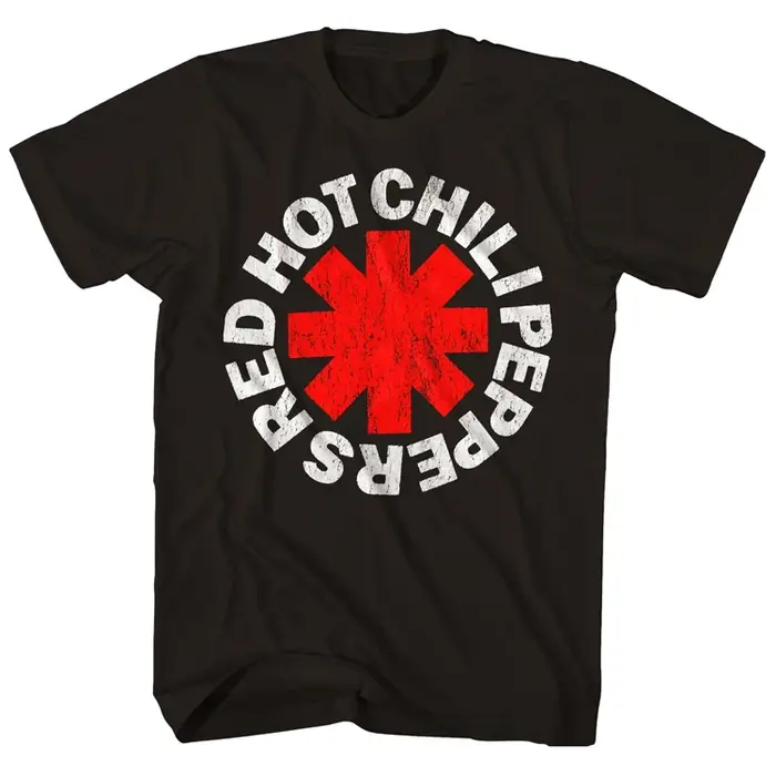 Rouge chaud Chili Peppers Rock T-Shirt à manches courtes hommes femmes Punk coton été T hommes vêtem