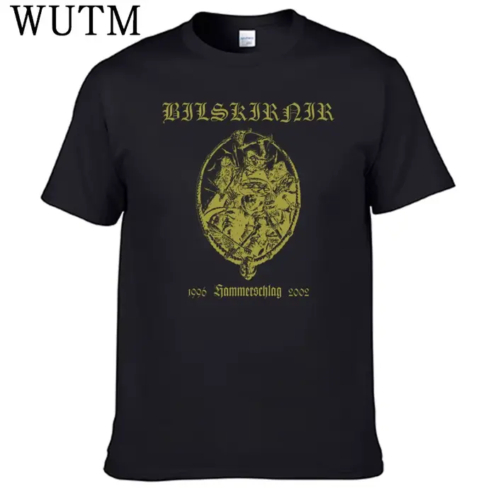 Nouveau t-shirt Bilskirnir 100% coton pour hommes