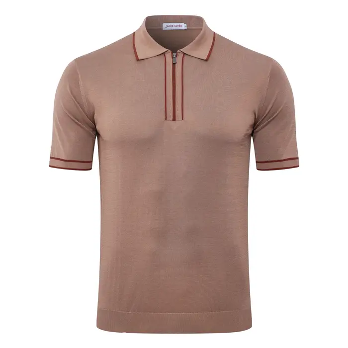 Polo en soie OECHSLI pour homme