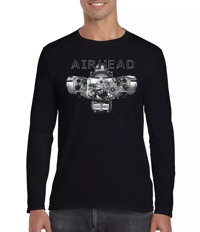 Airhead Boxer Engine Runder T-shirt Heather pour hommes