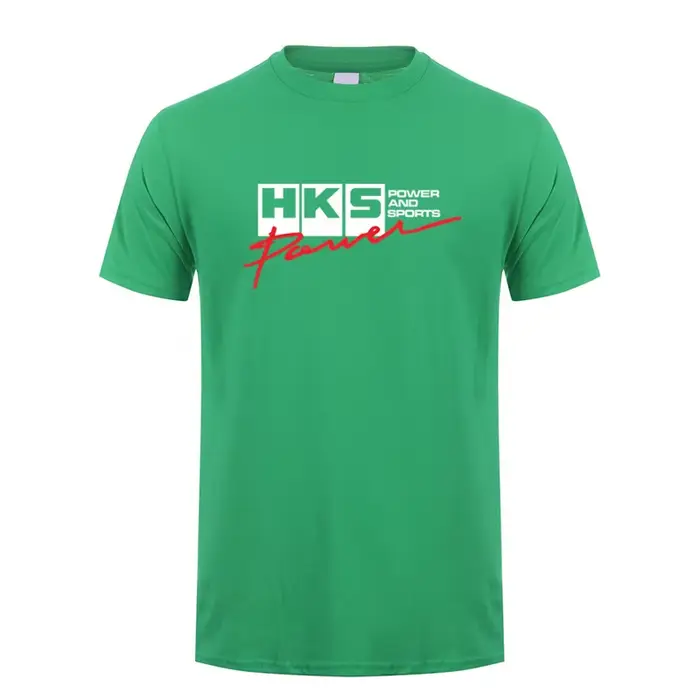 HKS puissance et sport t-shirt été hommes Cool coton à manches courtes HKS T-shirts unisexe cadeau h
