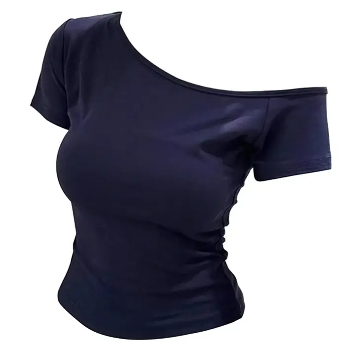 Haut d'été asymétrique pour femme