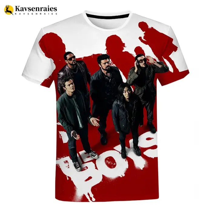 T-shirt homme série TV The Boys 3D