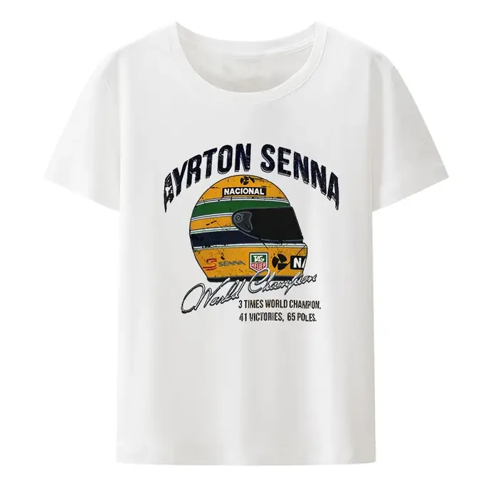 T-shirt imprimé Ayrton Scannelle unisexe