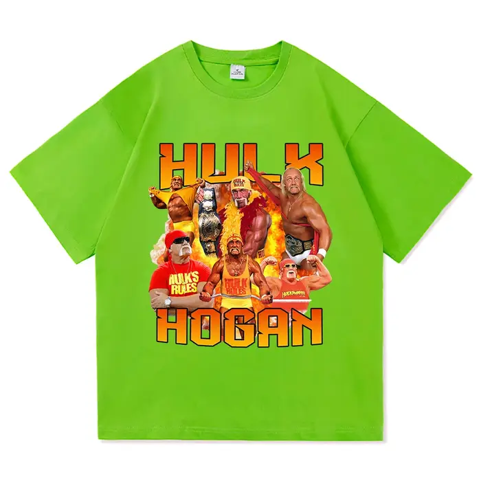 Mode Hulk Hogan T-Shirt nouveaux hommes/femmes Hulkamania RIP frère 1953-2025