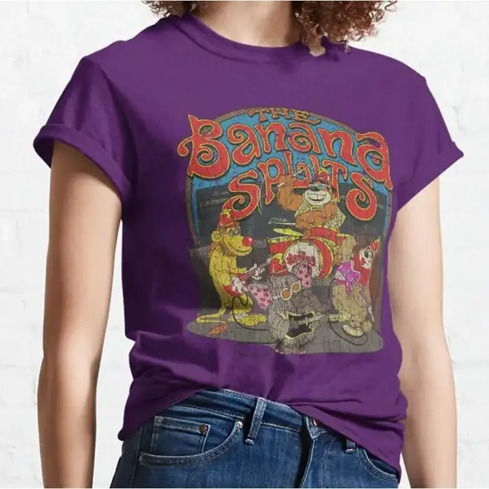 T-shirt classique The Banana Splits Band Live 1968