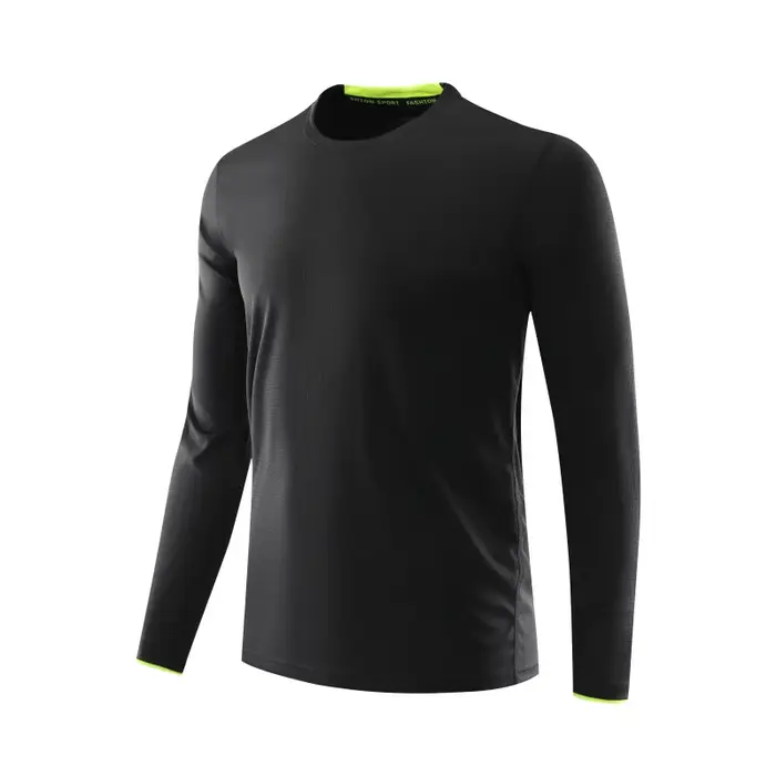 T-shirt de sport à manches longues à séchage rapide