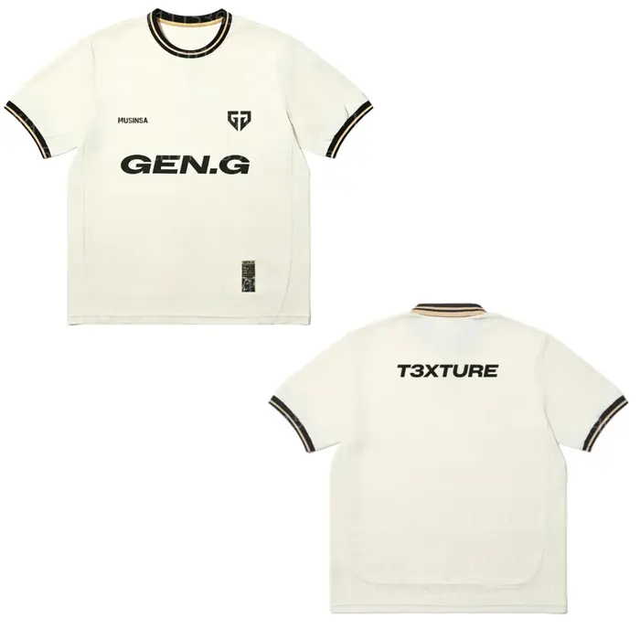 T-shirt de sport pour homme et femme 2026 GEN.G VALORANT E-sports Team