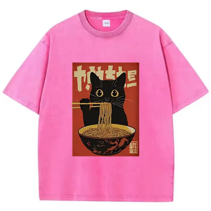 T-Shirt Vintage lavé 100% coton