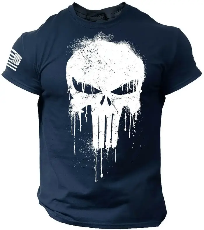 T-shirt pour homme, imprimé 3D