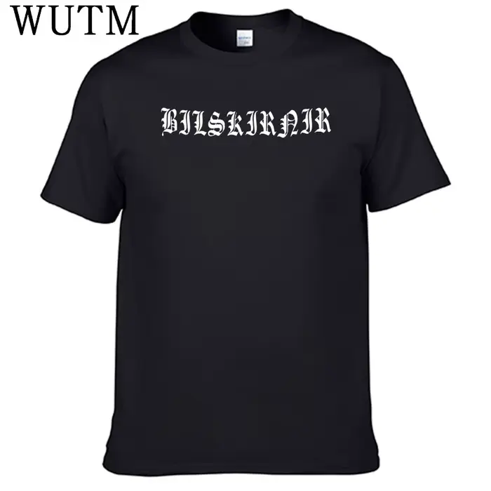 Nouveau t-shirt Bilskirnir 100% coton pour hommes