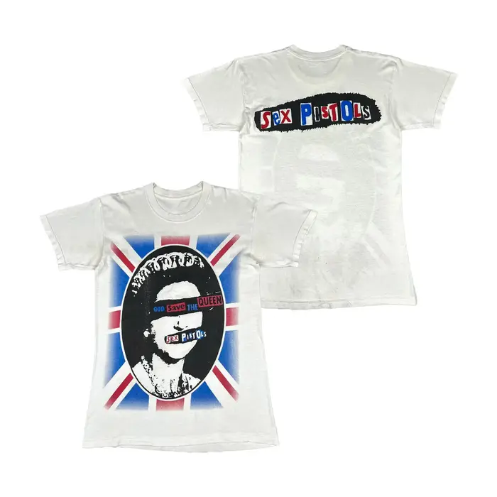 T-shirt décontracté Sex Pistols Punk Rock pour hommes et femmes