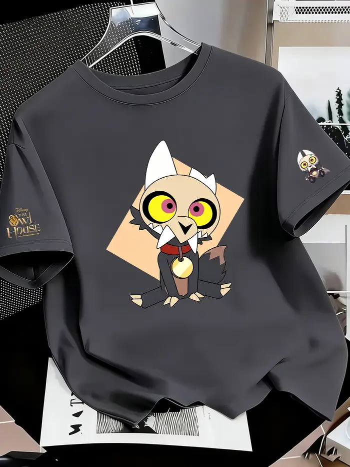 The Owl House King Anime ‌ T-shirt d'été pour homme et femme