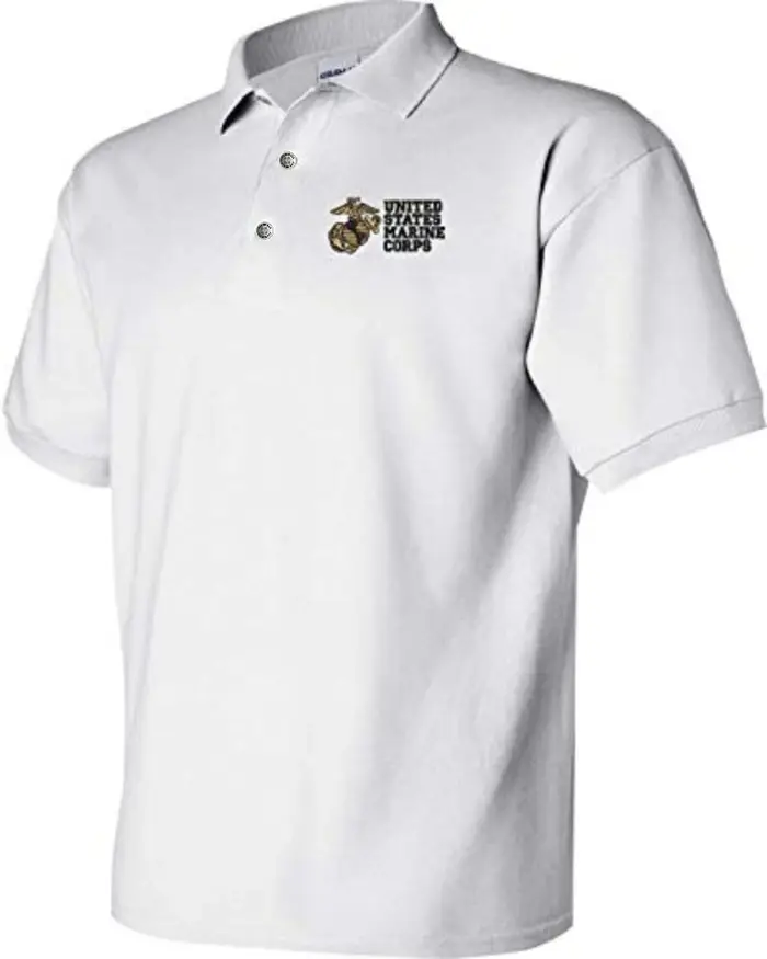 Polo du Corps des Marines des États-Unis 2026 – Nouvelle collection été – T-shirt vintage respirant et anti-transpiration – Streetwear décontracté et ample