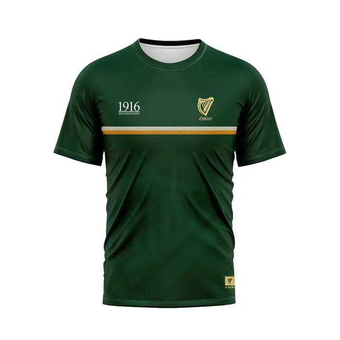 T-shirt de sport à manches courtes avec logo Harmer pour hommes