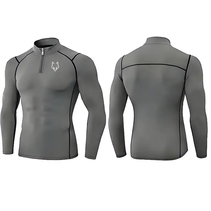 T-shirt de sport moulant pour homme