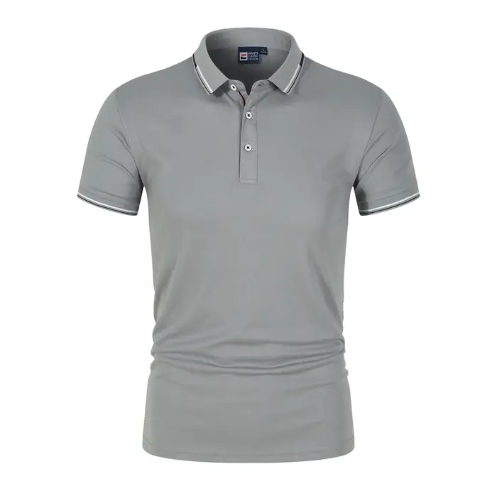Polo décontracté respirant et confortable pour homme