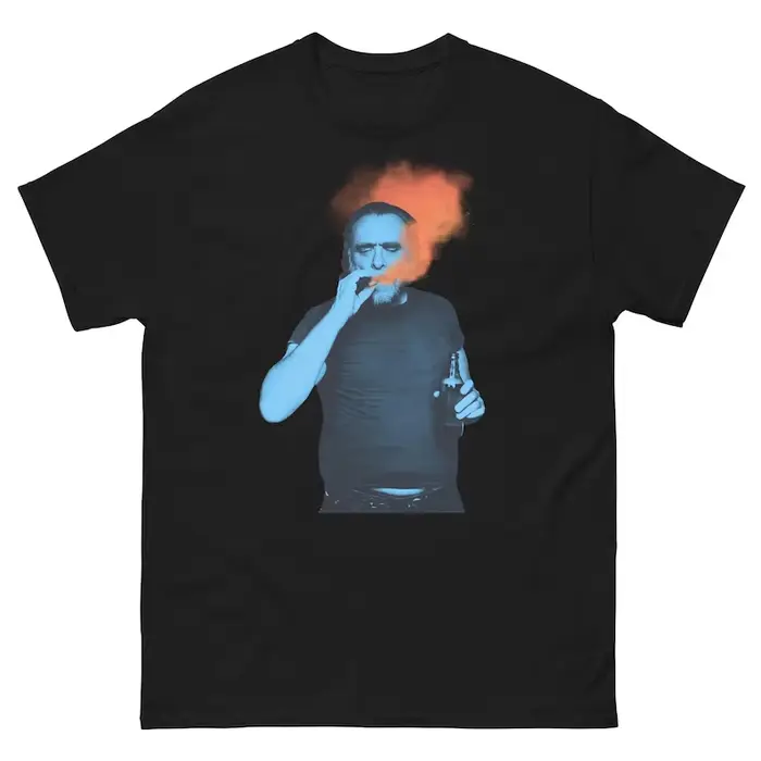 T-shirt graphique rétro Charles Bukowski