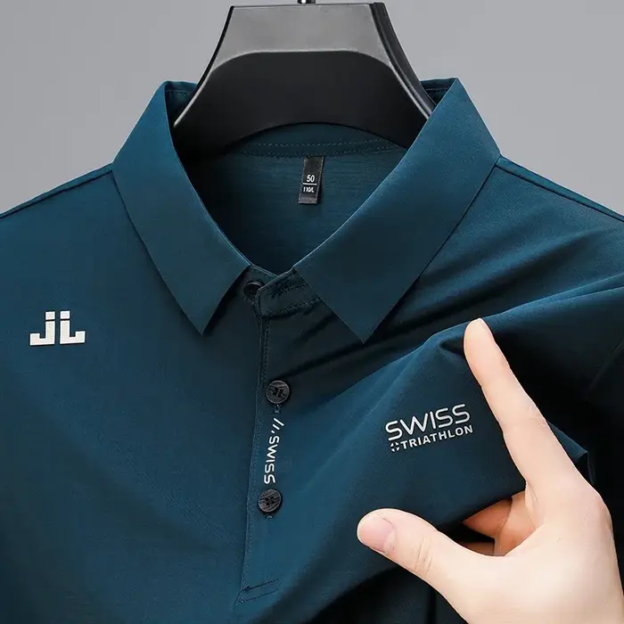 Chemise polo respirante pour homme